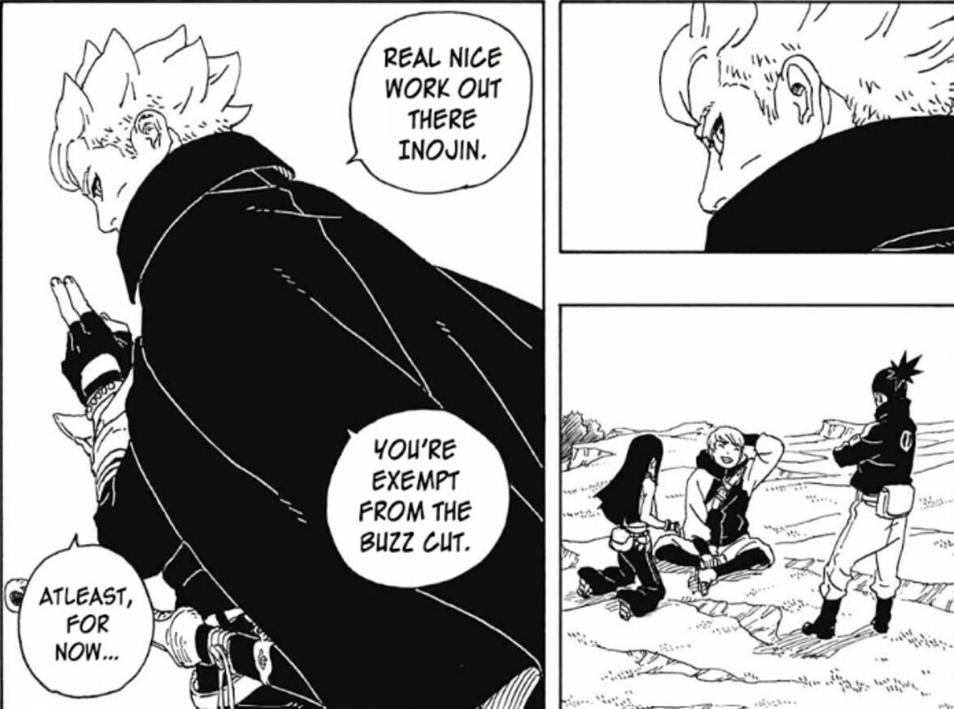Viñeta filtrada del capítulo 34 de Boruto Two Blue Vortex