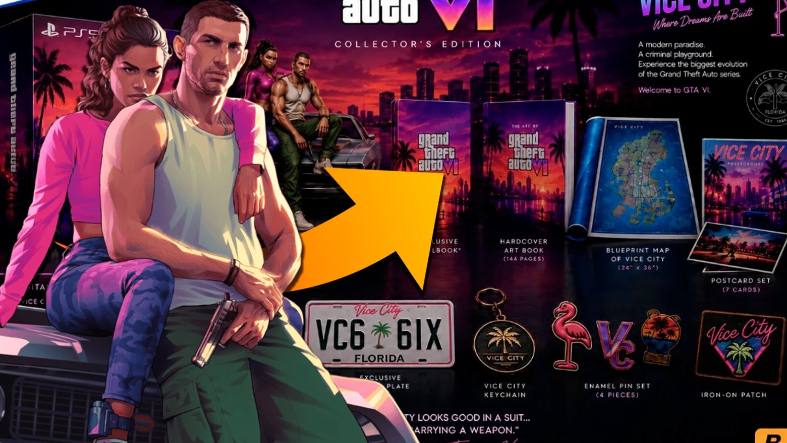 Así imaginan la edición coleccionista de GTA VI que muchos querrán ver en tiendas desde el primer día