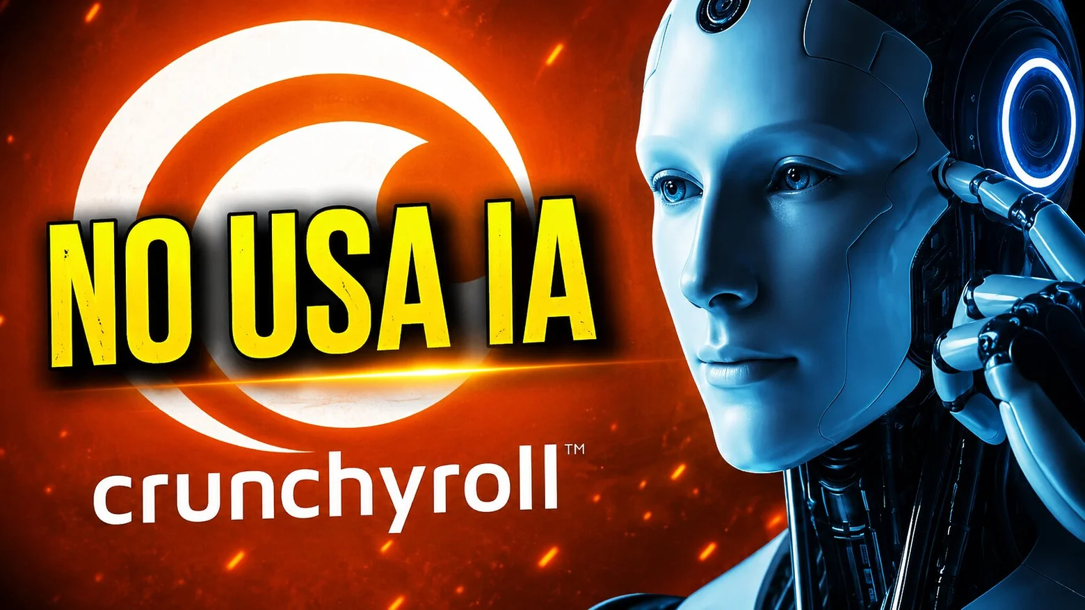 crunchyroll no usa IA