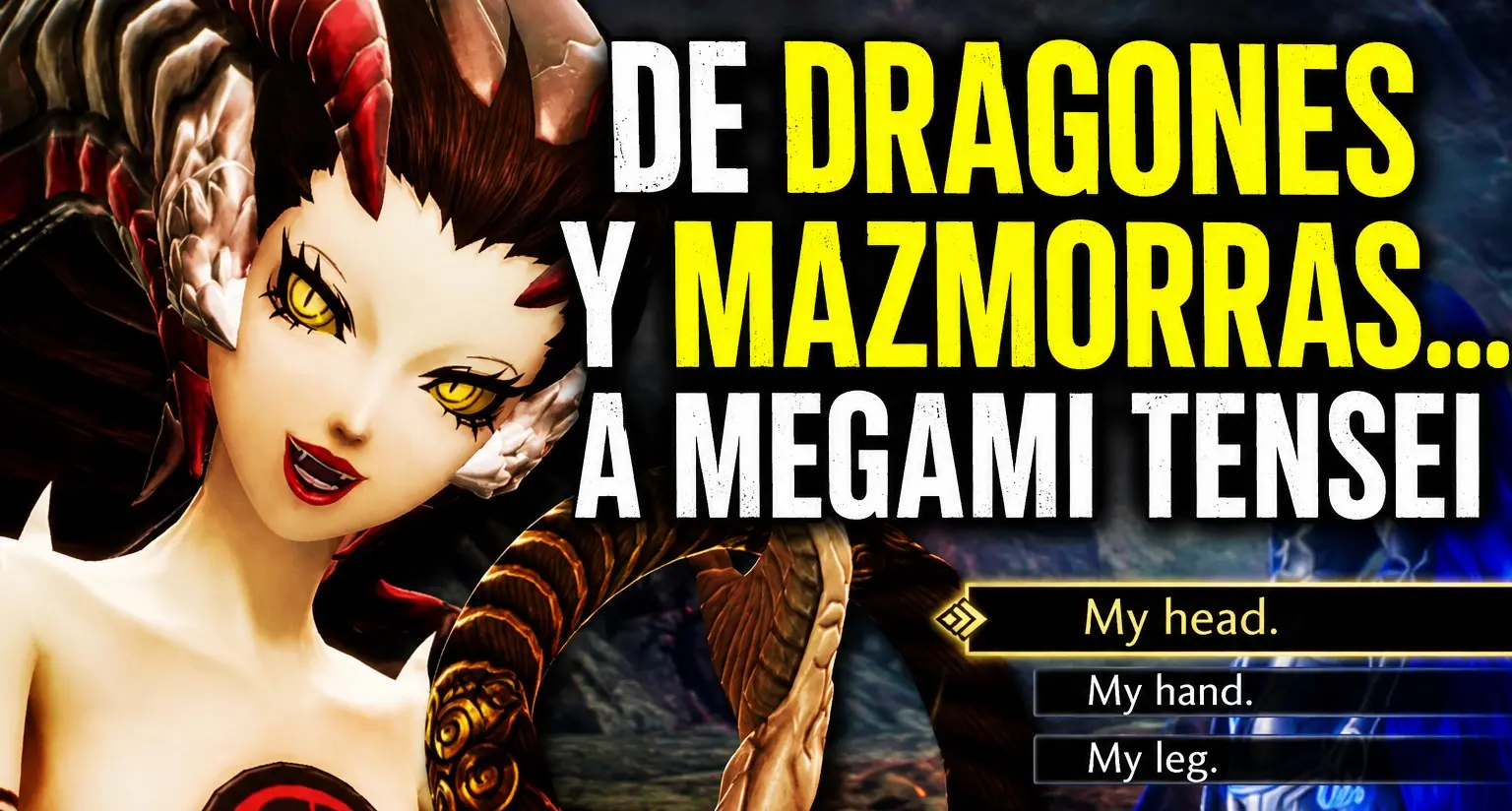 de dragones y mazmorras a megami tensei