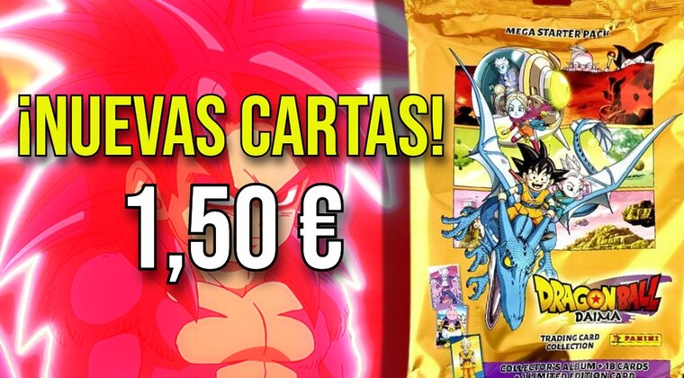 Imagen de Dragon Ball lanza en España una nueva colección de cartas por 1,50 euros el sobre y está volando