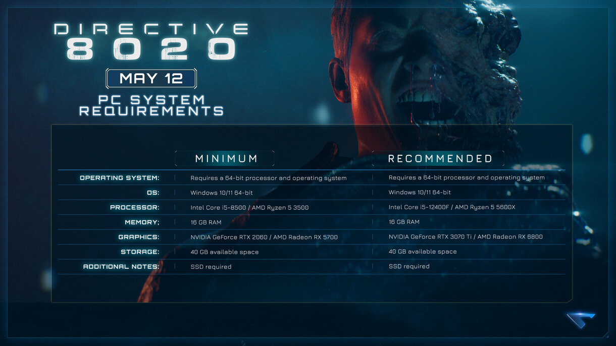 Requisitos PC Directive 8020