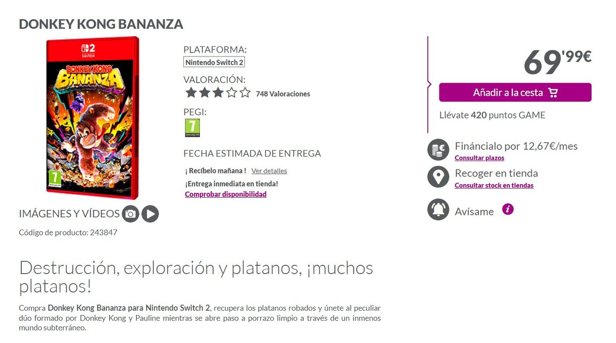 Donkey Kong Bananza