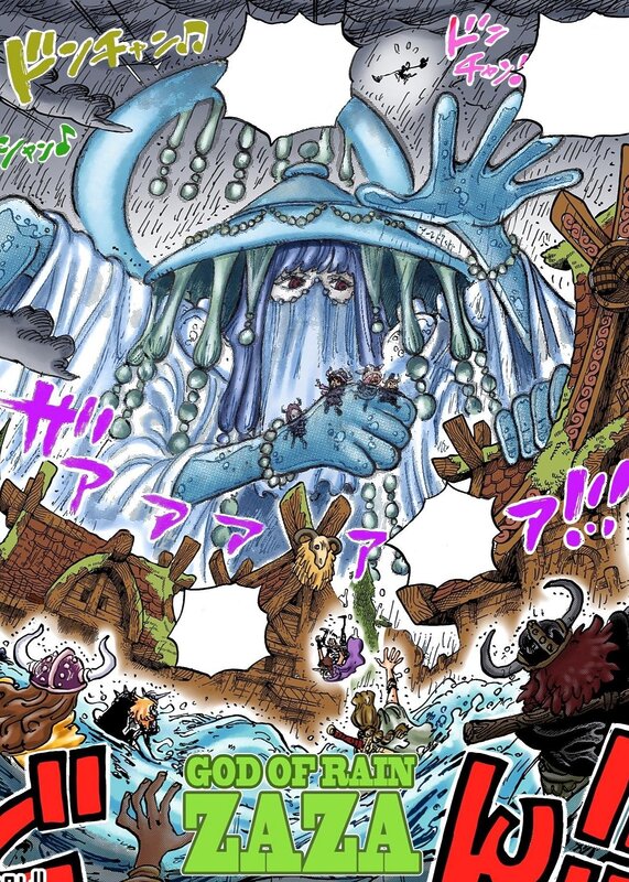 Zaza, Diosa de la Lluvia en One Piece