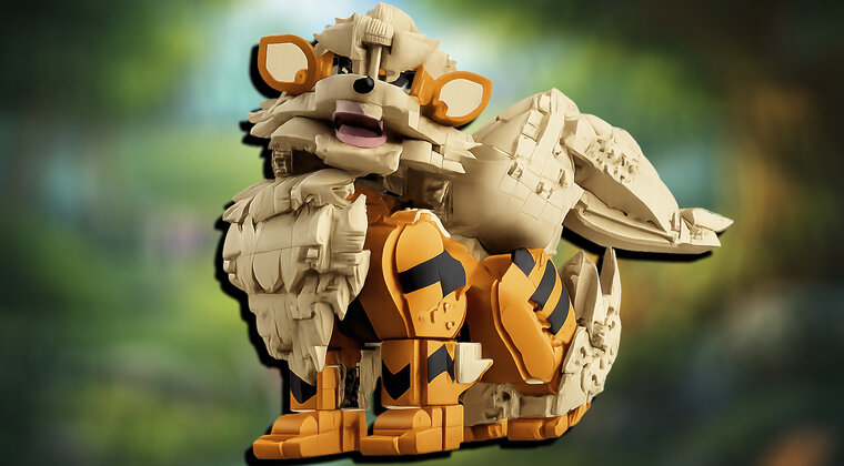 Imagen de Se filtra la primera imagen del LEGO Arcanine de Pokémon que no sabías que necesitabas: precio y fecha de salida