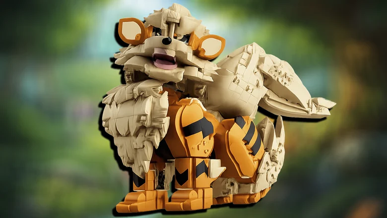 lego pokémon arcanine