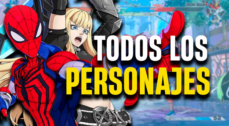Imagen de Todos los personajes de Marvel Tõkon: Fighting Souls: esta es la lista completa de héroes y villanos del juego