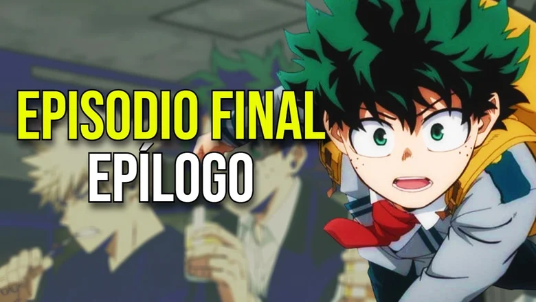my hero academia epilogo episodio final