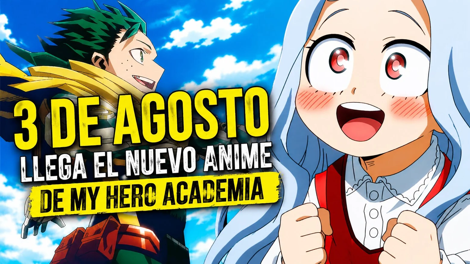 my hero academia nuevo anime
