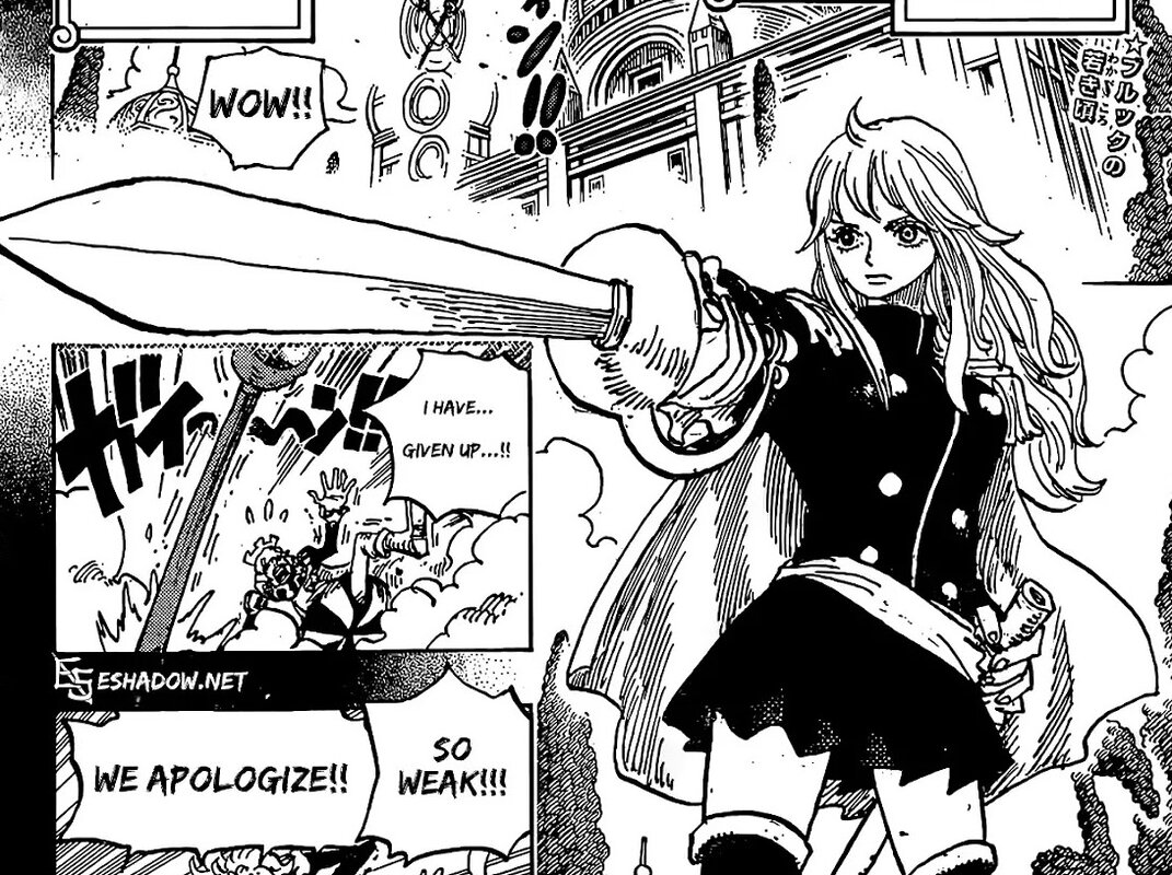 Viñeta filtrada del capítulo 1184 de One Piece
