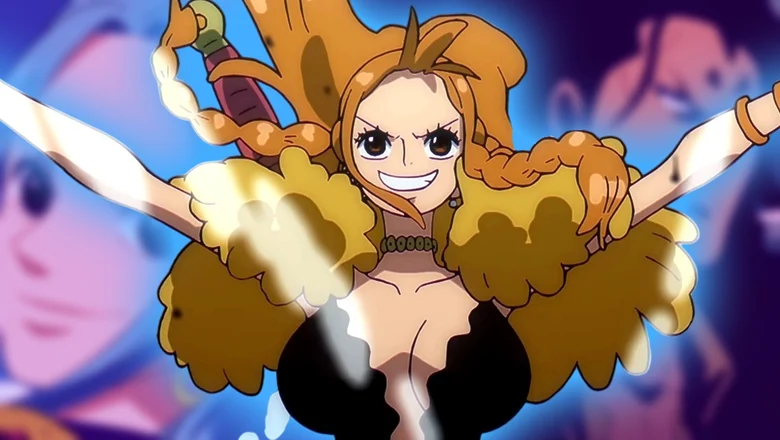 Nami, Vivi y Dragon en One Piece