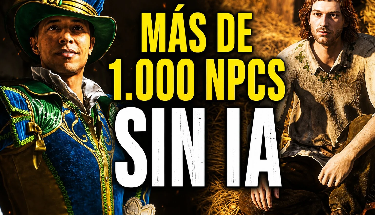 1000 npcs voces sin ia