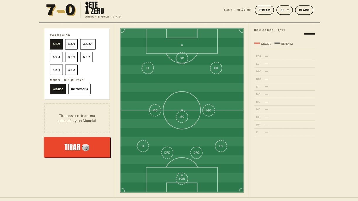 Sete a Zero
