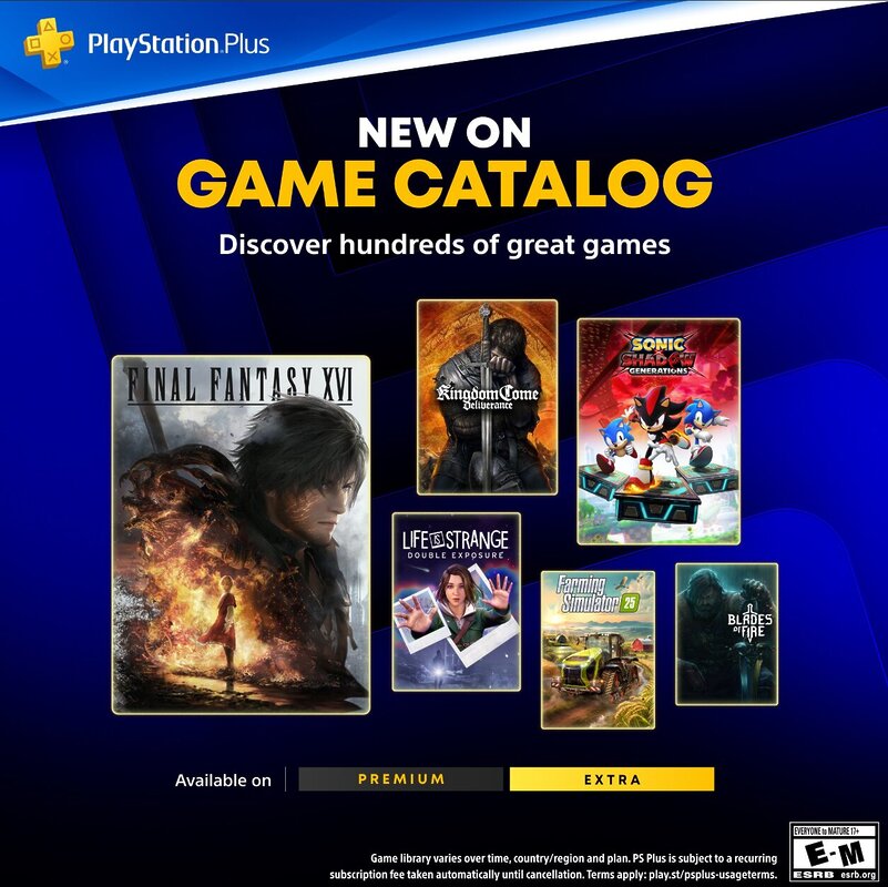 PS Plus Extra y Premium junio 2026: revelados los nuevos juegos que llegan al servicio