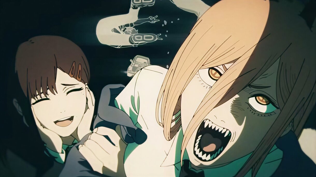Power y Kobeni en la Temporada 2 de Chainsaw Man