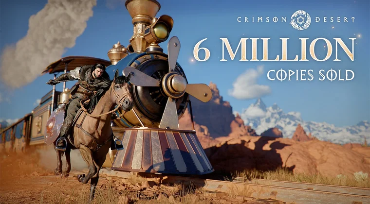 Imagen de Crimson Desert ya juega en otra liga: 6 millones de copias y segundo más vendido del año