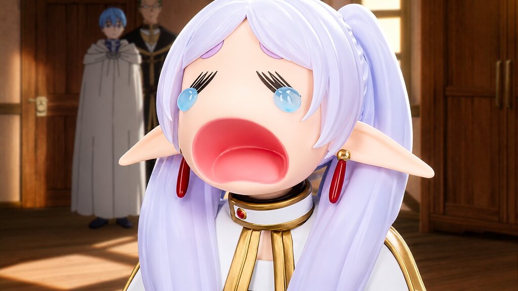 Frieren llorando figura