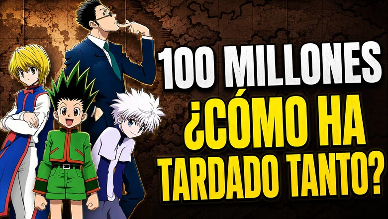 hunter x hunter 100 millones