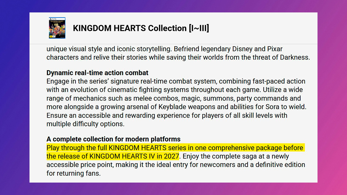 Kingdom Hearts IV