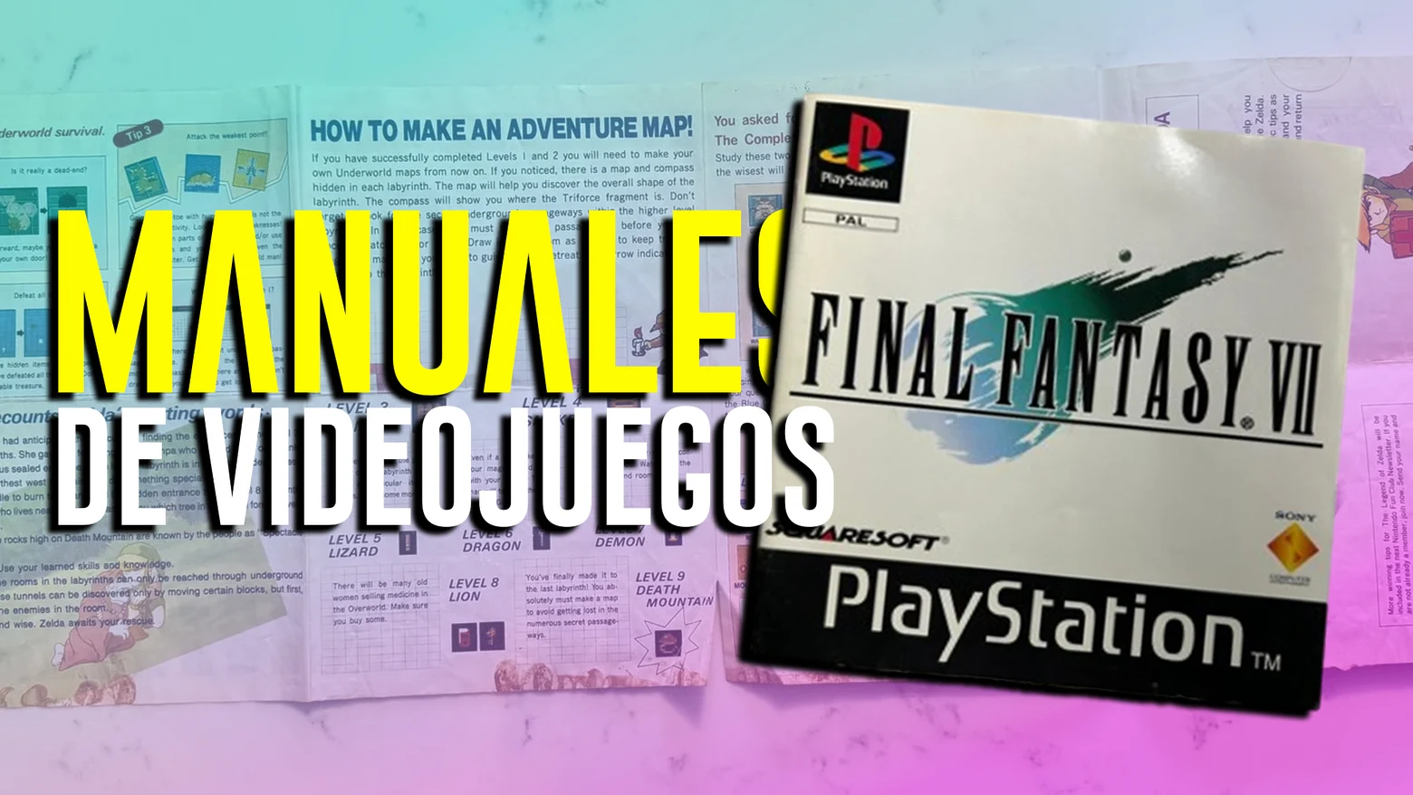 MANUALES DE VIDEOJUEGOA