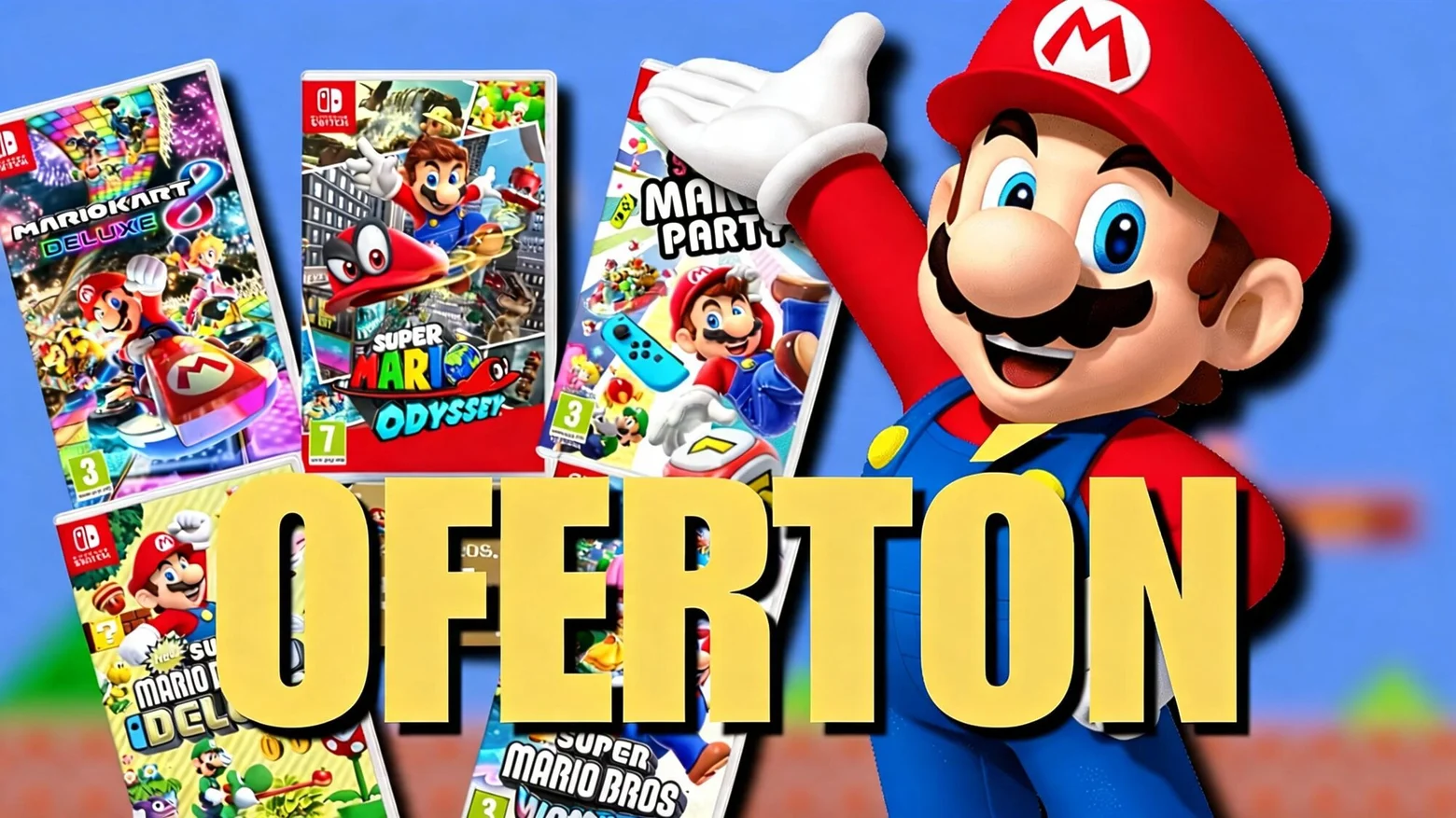 Super Mario, ofertas, Nintendo Switch