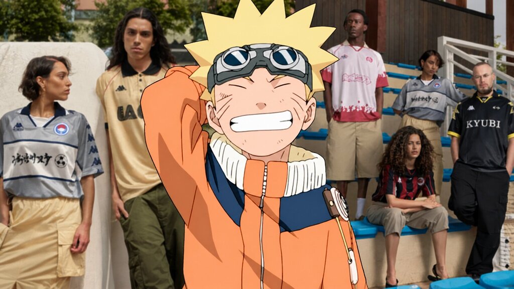 Naruto ya tiene sus propias camisetas de fútbol: elegir entre sus 7 equipos no es fácil