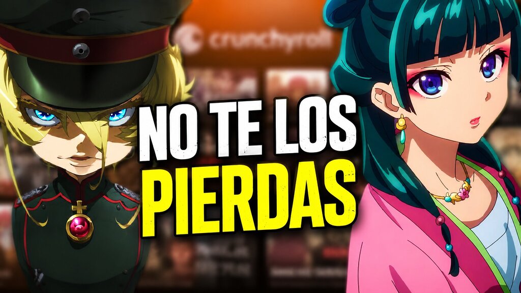 Crunchyroll acaba de anunciar 13 nuevos animes, pero hay 4 que apuntan a ser imprescindibles