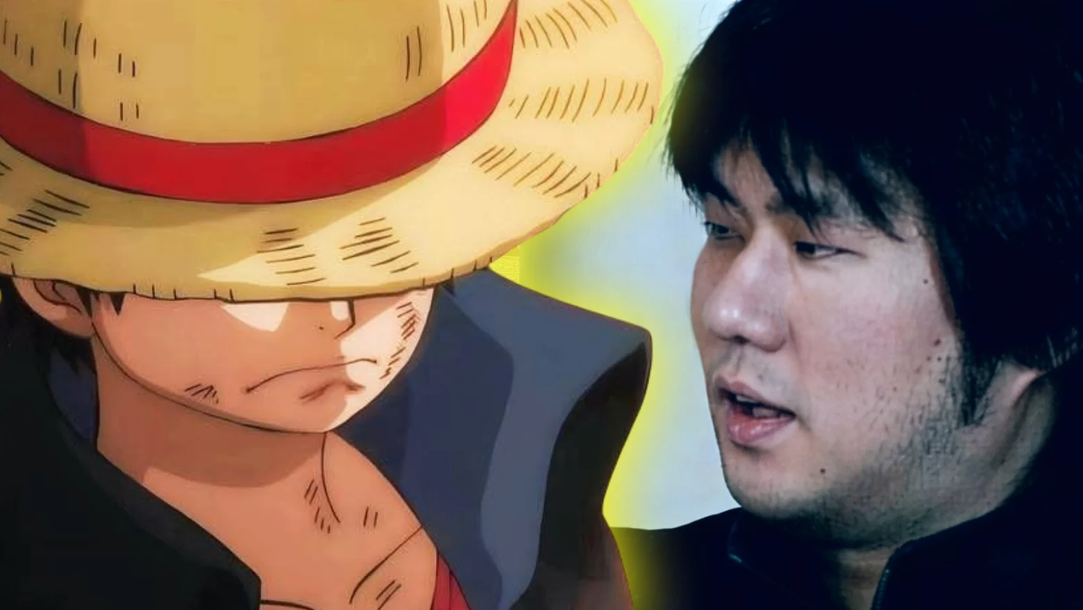 One Piece - Luffy y Eiichiro Oda