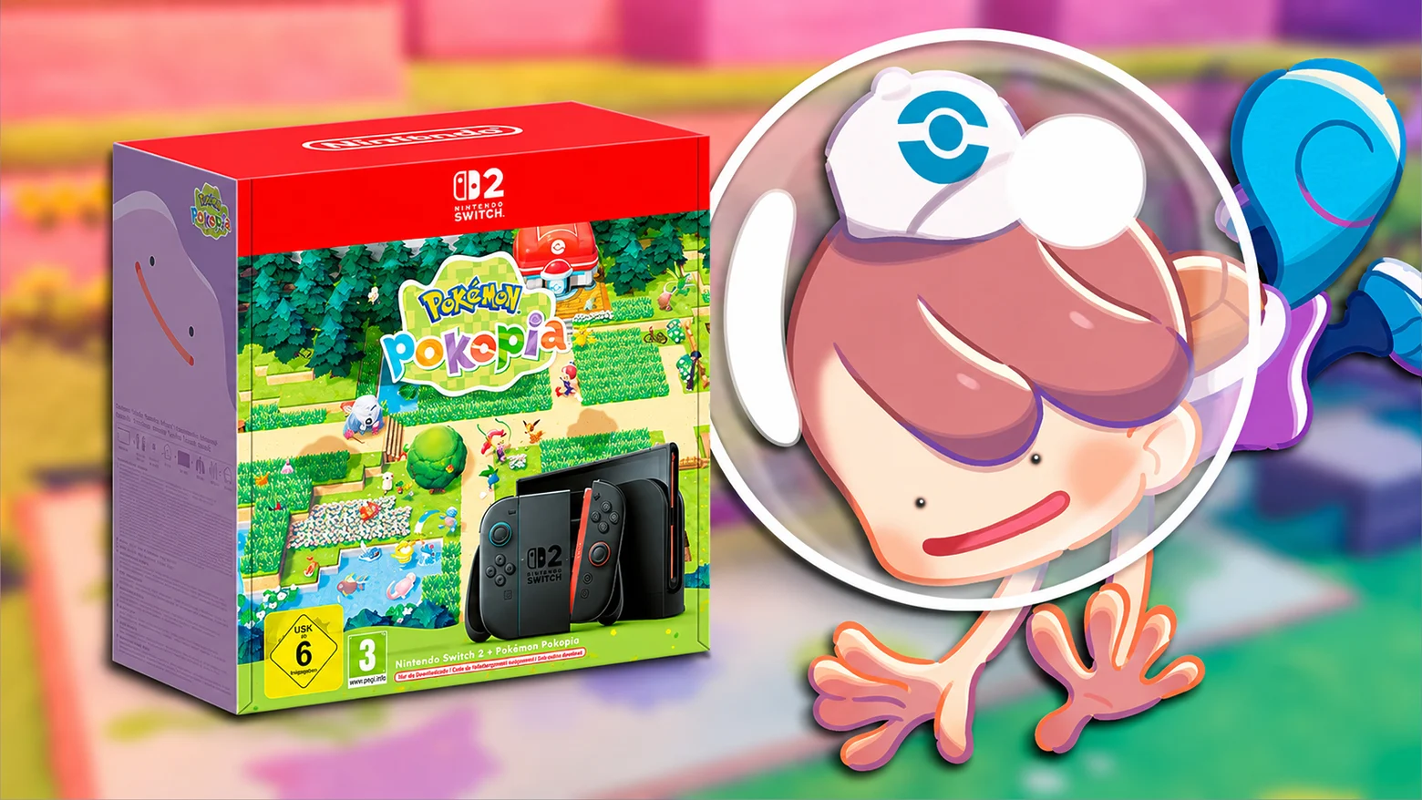 pack nintendo switch 2 pokémon Pokopia