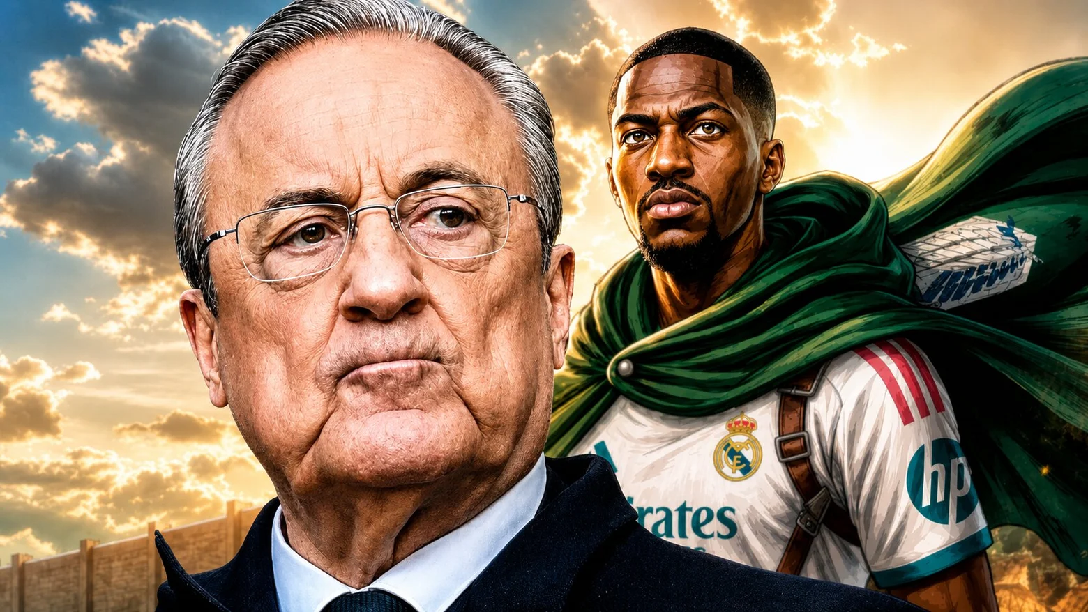 Real Madrid Ataque a los Titanes Konate