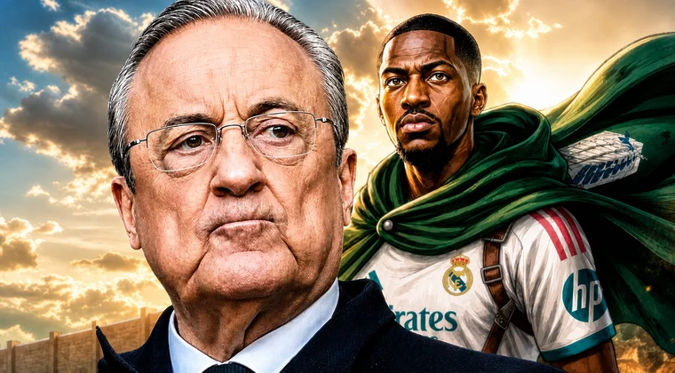 Imagen de El Real Madrid convierte a su nuevo fichaje en un personaje de Ataque a los Titanes... y la IA desata la polémica