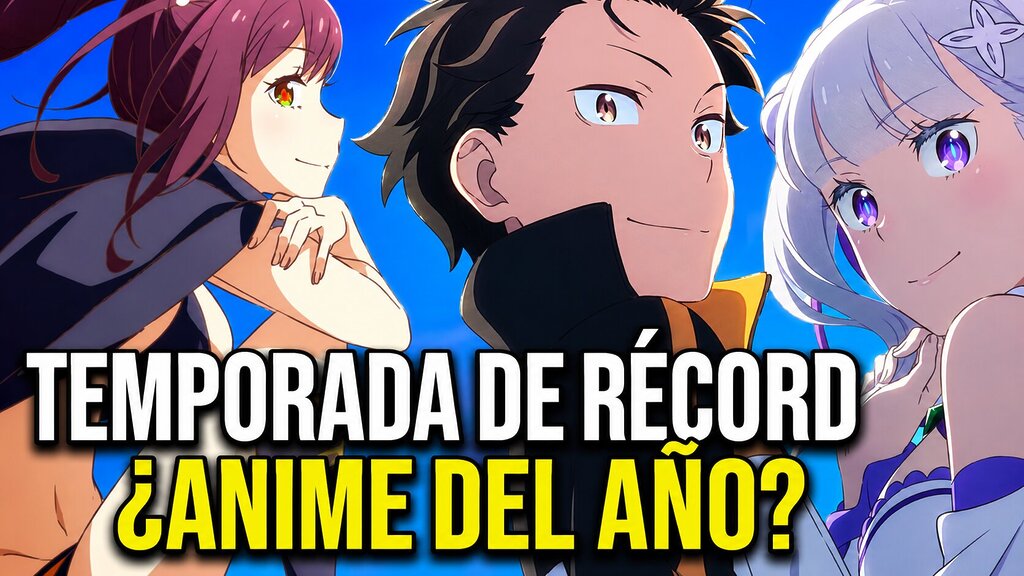 rezero temporada 4 de record
