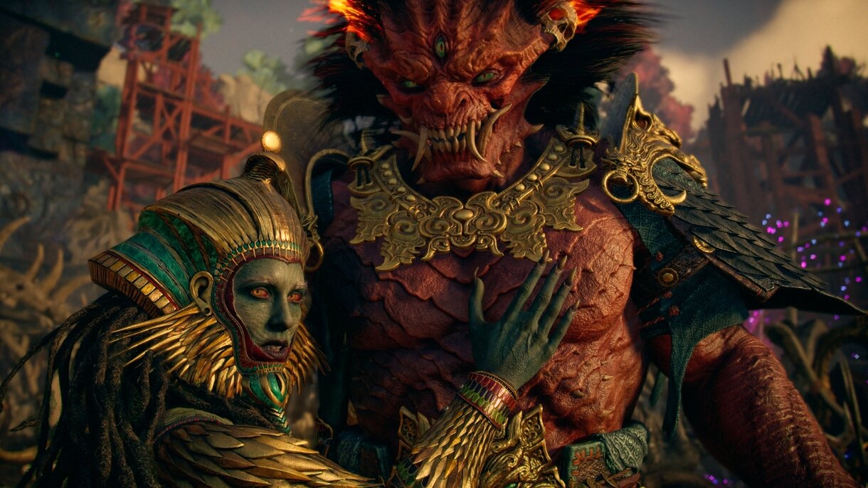 Sekhmet y Begtse en God of War: Laufey