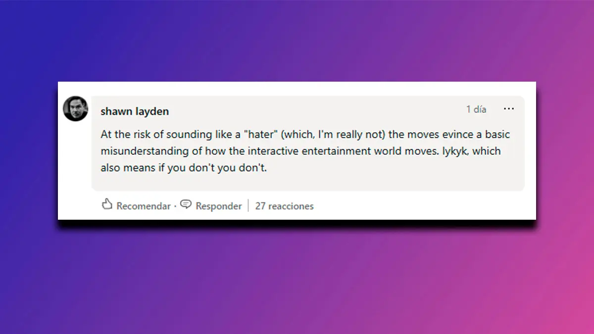 shawyn layden sobre Shawn Layden