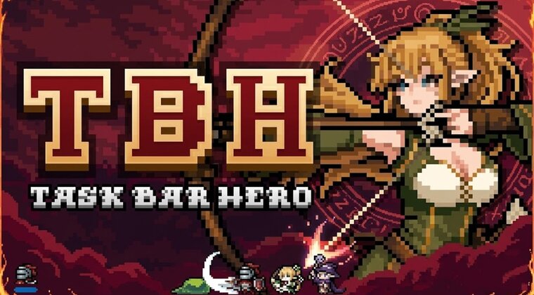 Imagen de TBH: Task Bar Hero es uno de los juegos más jugados de Steam siendo un idle gratuito, y te explico por qué