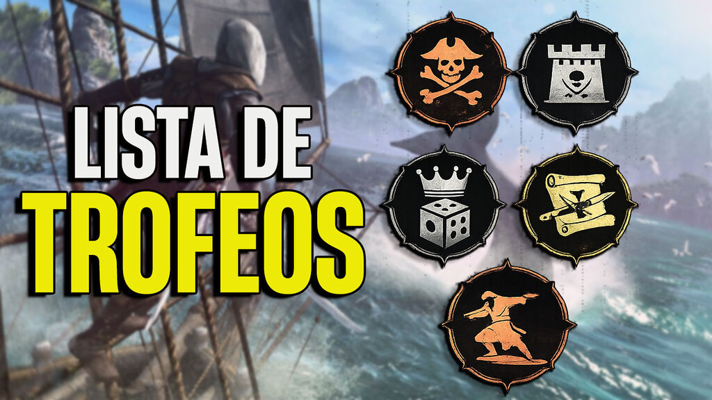 TROFEOS LOGROS ASSASSINS CREED BLACK FLAG RESYNCED