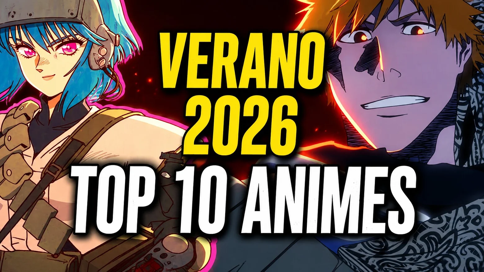 verano 2026 top 10 animes