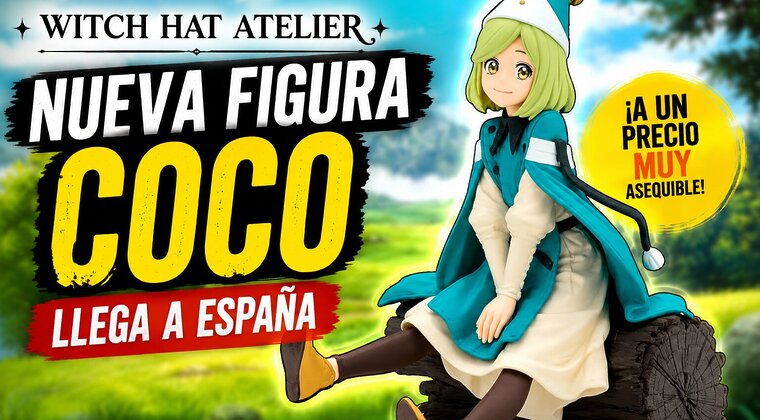 Imagen de La nueva figura de Coco de Witch Hat Atelier llega a España, y su bajo precio la hace muy tentadora