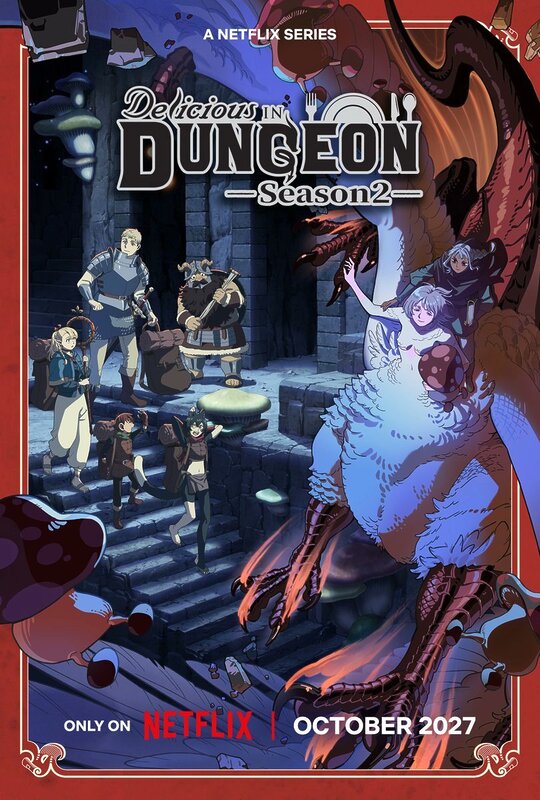 Dugeon Meshi temporada 2 cartel