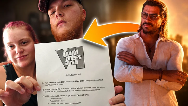 "No habrá interrupciones": una pareja firma un contrato para dedicar la semana del lanzamiento de GTA VI únicamente a jugar
