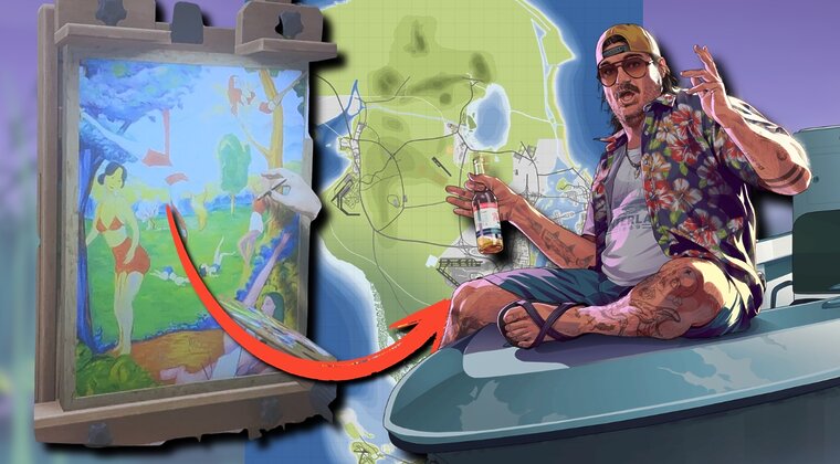 Imagen de ¿Y si el mapa de GTA VI ya estuviera en GTA Online? Una pintura ha disparado la locura de los jugadores, pero sigue faltando una pieza clave