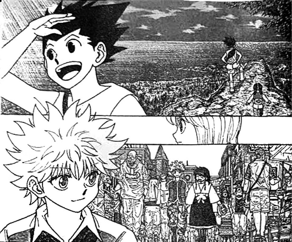 Viñeta filtrada del capítulo 414 de Hunter x Hunter