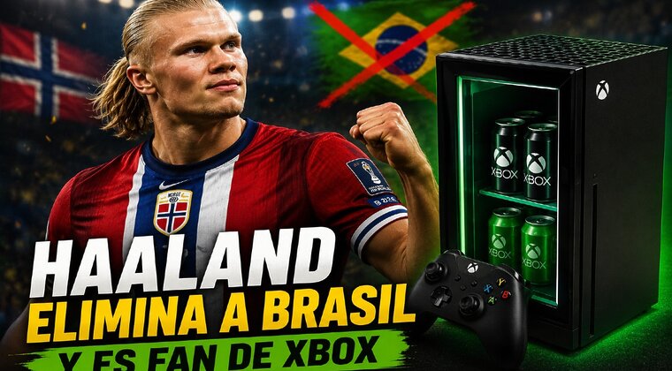 Imagen de Erling Haaland acaba de eliminar a Brasil del Mundial y es fan confeso de Xbox: estos son sus juegos favoritos