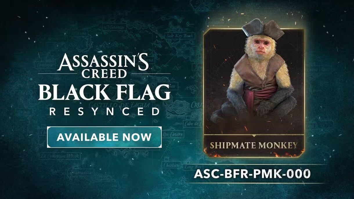 Assassin's Creed: Black Flag Resynced ya permite conseguir estas recompensas gratis por tiempo limitado y no debes de perdértelas
