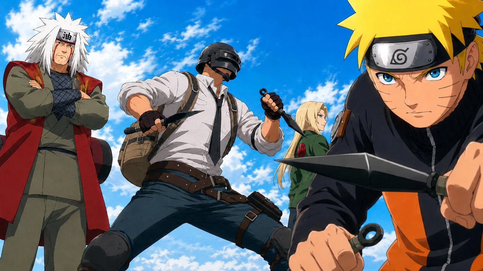 naruto animacion x pubg