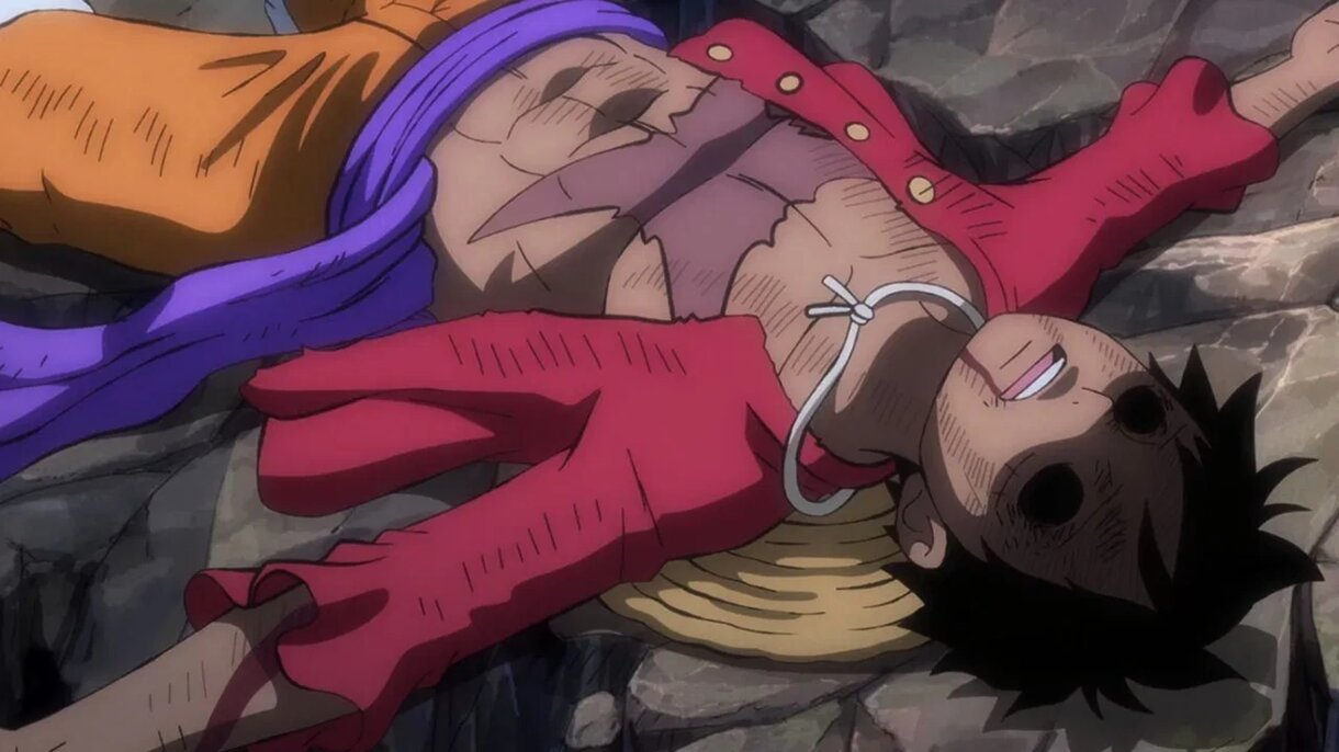 Luffy derrotado en Wano