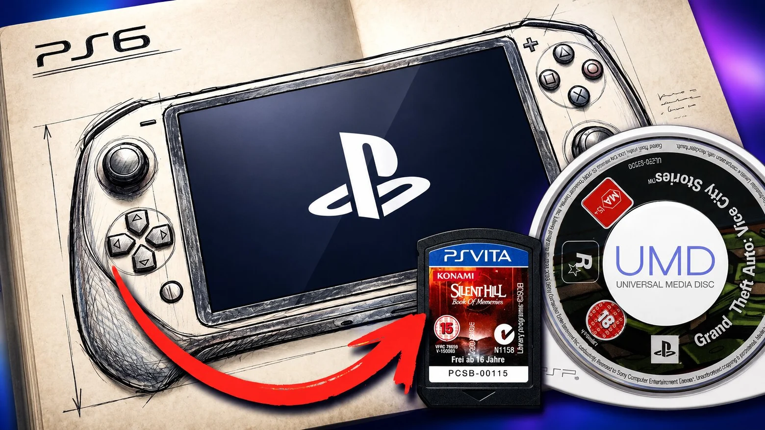 PS6, PSP, PS Vita