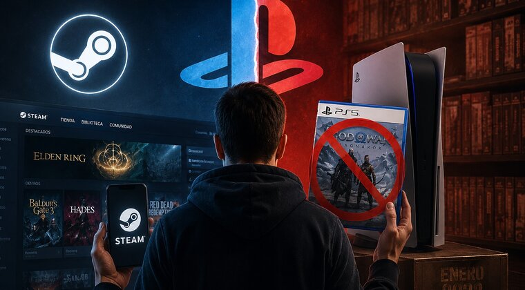 Imagen de Steam nunca obligó a nadie a jugar en digital y esa es la gran diferencia con el fin del formato físico que Sony impone ahora