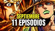 Imagen de Confirmado: Jojo's: Steel Ball Run vuelve el 25 de septiembre con 11 nuevos episodios, y esto parece confirmar que el anime no acabará hasta 2028